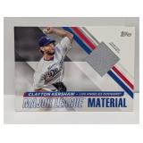2024 Kershaw Topps Major League Material Jersey