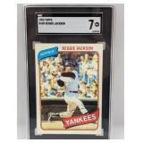 1980 Topps Reggie Jackson #600 SGC 7