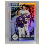 2026 Topps Series 1 Dodgers Duo Rainbow Foil Team