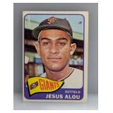 1965 Topps Jesus ALOU HNï¿½SP 545 Corners/Surface