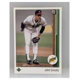1989 Upper Deck John Smoltz Rookie #17 Surface
