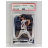 2020 Dustin May Bowman Sterling RC PSA 9