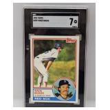 1983 Topps Wade Boggs #498 SGC 7