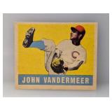 1948 Leaf Gum Johnny Vandermeer #53 Creases/Corner
