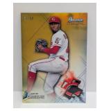 2021 Hunter Greene Bowman Sterling Gold Ref /50