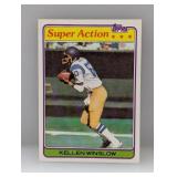 1981 Topps Super Action Kellen Winslow #524 Edge
