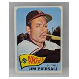 1965 Topps Jimmy Piersall 172 Corners/Edges