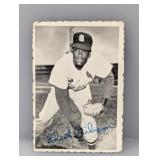 1969 Topps Deckle Edge Bob Gibson #29 Damage