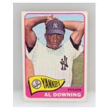 1965 Topps Al Downing Crease/Corners/Edges/Stain