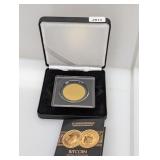 1/200oz .999 Gold "Bitcoin" 5000 Francs