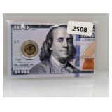 2026 1/1000oz Gold 12 Dollar