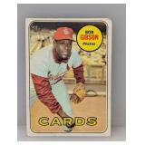1969 Topps Bob Gibson #200 Corners/Edges/Surface