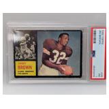 1962 Topps Jim Brown #28 Card PSA 1