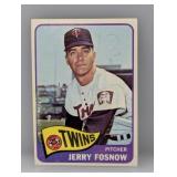 1965 Topps Jerry Fosnow HNï¿½SP 529 Damage