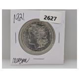 1921 90% Silv Morgan $1 Dollar