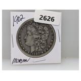 1902 90% Silv Morgan $1 Dollar