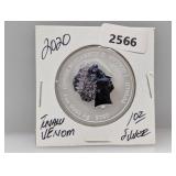 2020 1oz .999 Silv Venom Tuvalu