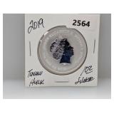 2019 1oz .999 Silv Hulk Tuvalu