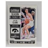 2024 Panini Season Ticket Caitlin Clark Cc4