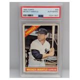1966 Topps #50 Mickey Mantle PSA Au MLB Yankees
