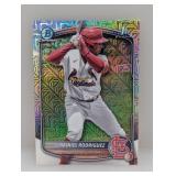 2025 Bowman Chrome Prospect mojo Raniel Rodriguez