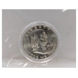 1962-D 90% Silv Franklin Half $1 Dollar