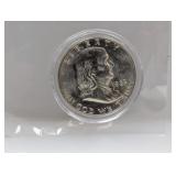 1962-D 90% Silv Franklin Half $1 Dollar