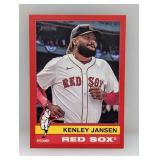 2025 Topps Heritage Kenley Jansen Ch Corner/Edges