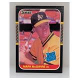 1987 Donruss Mark Mcgwire RRC #46 Edge/Corners