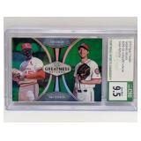 2019 Gibson Scherzer Topps Ch Green Ref /99 CSG9.5