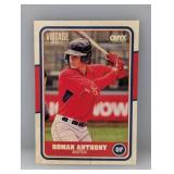 2025 ONYX VINTAGE ROMAN ANTHONY Boston RED SOX RC