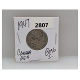 1947 80% Silv Canada Quarter
