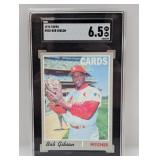 1970 Topps Bob Gibson #530 SGC 6.5