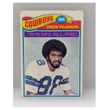 1976 Topps Drew Pearson #130 Damage