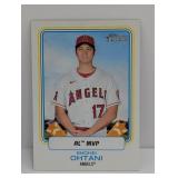 2022 Shohei Ohtani Topps Heritage Al MVP Aw-1
