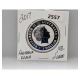 2017 1oz .999 Silv Australia Koala