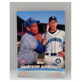 2000 Topps Shortstop Supremacy Banks Rodriguez