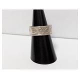 .925 Sterl Chi-Ro Emblem Adjustable Band