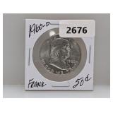 1960-D 90% Silv Franklin Half $1 Dollar