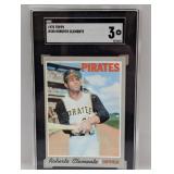1970 Topps Roberto Clemente #350 SGC 3