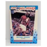 1989 Michael Jordan Fleer All-Stars #3 Edges