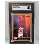 1990-91 Skybox #41 Michael Jordan SGC 8 NM-MT