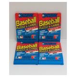 (4) 1989 Donruss Baseball Packs