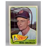 1965 Topps Mike Brumley HNï¿½SP 523 Corners