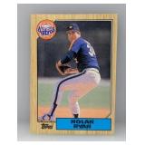 1987 Topps Nolan Ryan #757 Indent