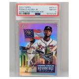 2024 Topps Ronald Acuna Jr Home Field Adv PSA 8