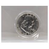 1963 90% Silv Franklin Half $1 Dollar