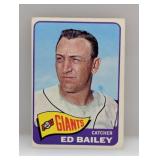 1965 Topps Ed Bailey HNï¿½SP 559 Corners/Edges/Stain