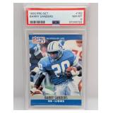1990 Pro Set Barry Sanders #102 2nd Year PSA 8
