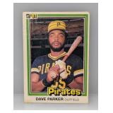 1981 Donruss #136 Dave Parker Pirates Damage